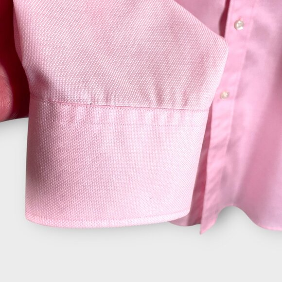 Tommy Hilfiger Dress Shirt 18 34/35 Pink Office Business Casual - Picture 5 of 8
